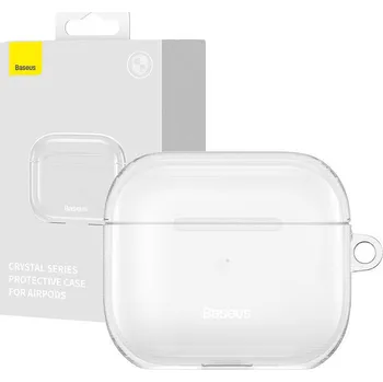 Pouzdro na mobilní telefon Průhledné pouzdro Baseus Crystal pro AirPods 3