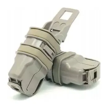 Sada 2 rychloupínacích pouzder FMA Fast FMA-19-003857 na pistolové zásobníky, tan (písková)