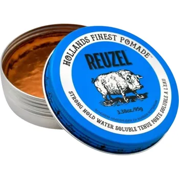 Stylingový přípravek Pomáda na vlasy Reuzel Blue 95g - Vodní báze, vysoký lesk, silná fixace
