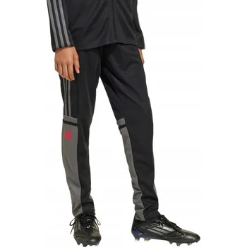 Chlapecké kalhoty Dětské kalhoty ADIDAS SQUADRA 25 TRAINING černo-šedé JD1628 vel. 140 Cm