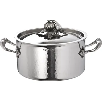Hrnec Kastrol OPUS PRIMA 20 cm, stříbrná, nerezová ocel, Ruffoni
