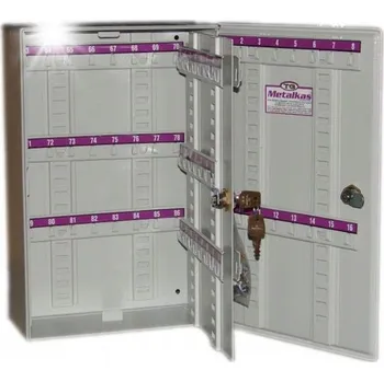Skříňka na klíč SKŘÍŇKA NA KLÍČE, MAXIMÁLNÍ POČET KLÍČŮ 108, TG-18SK-108 METALKAS