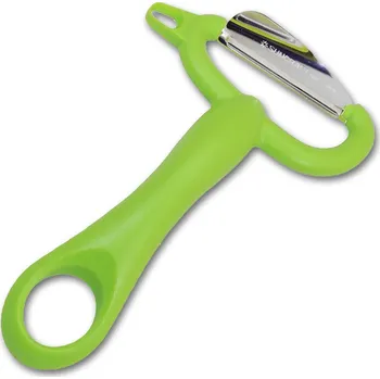 Kuchyňská škrabka Extra ostrá škrabka z nerezové oceli Suncraft Fit Peeler - zelená