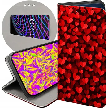 Pouzdro na mobilní telefon Flipové pouzdro Hello Case pro Oppo A17 červené