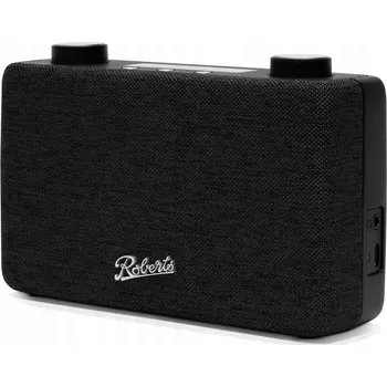 Radiopřijímač Roberts Radio PLAY11BKE Černé přenosné rádio DAB+/FM LCD USB-C