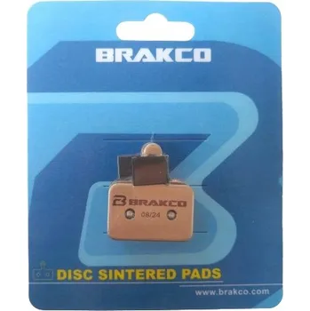 Metalické brzdové destičky Brakco BP-10S