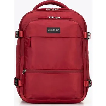 Městský batoh Batoh WITTCHEN 56-3S-018-35 do letadla , červený