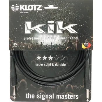 Instrumentální kabel Klotz KIK6.0PPSW 6 m