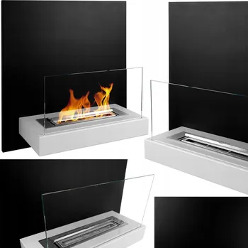 Biokrb Závěsný biokrb Biokominki GMT 45 x 47 x 16,5 cm bílý, černý