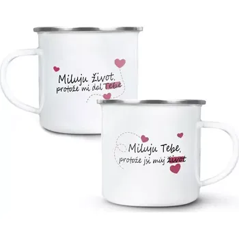 Sablio Plecháčky Miluji život, protože mi dal tebe...: 2ks 300ml