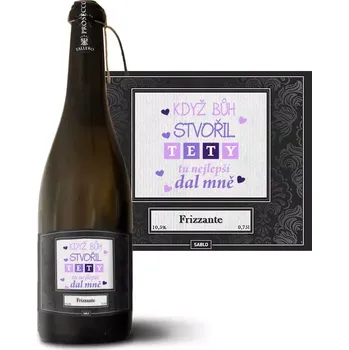 Sablio Prosecco Když Bůh stvořil tety: 0,75 l