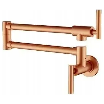Vodovodní baterie Kuchyňská nástěnná baterie CHDE měděná