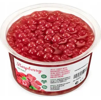 Bubble tea Kaviárové kuličky s malinovou příchutí TIFC 450 g