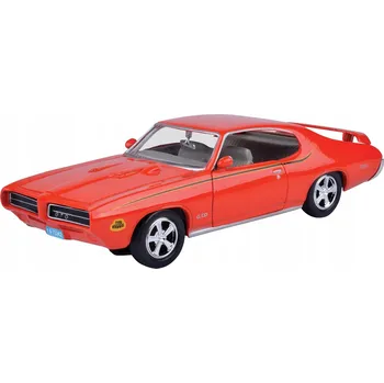 autíčko Model auta Motormax 73242 Pontiac GTO Judge 1969, měřítko 1:24