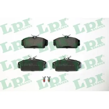 Brzdová destička Sada brzdových destiček, kotoučová brzda LPR 05P706