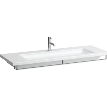 Umyvadlo LAUFEN LIVING - dvojumyvadlo do nábytku, Bílá (H816436) Provedení: bez přepadu, bez otvoru pro baterii