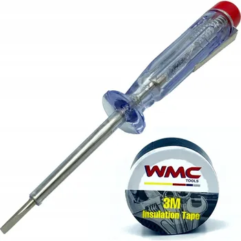 Zkoušečka Zkoušečka Napětí – Tester Neonovka 250V 50/60Hz + páska WMC