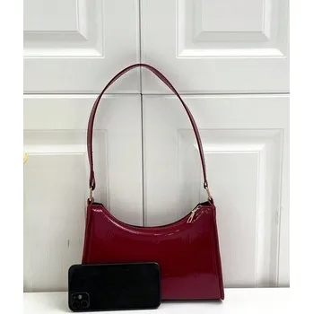 Kabelka SHEIN BORDOVÁ KABELKA NA ZIP