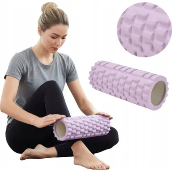 Pěnový válec Pěnový válec / roller TREXO TXO-B4Z030-VT fialový, 33 x 14 cm