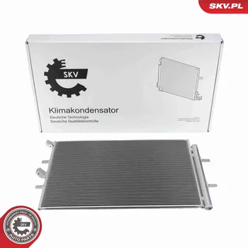 Ventilátor topení a klimatizace Kondenzátor klimatizace ESEN SKV 86SKV110