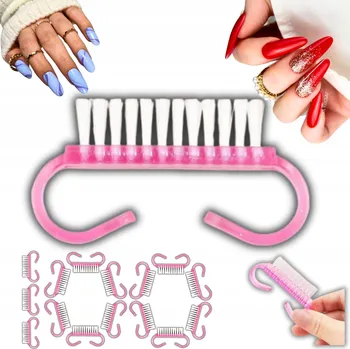 Kartáček na nehty Manikúra na prach Malá měkká barva pro odstranění prachu