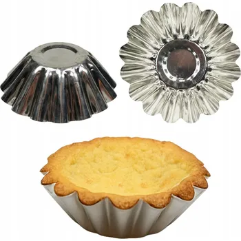 Nádoba na pečení ZVlněná forma na muffiny, košíčky, tartaletky - 13 cm