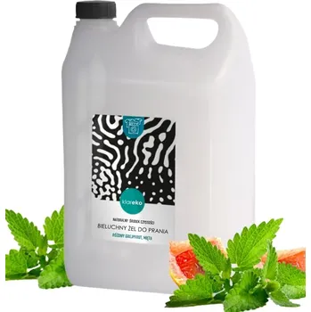 Prací gel KLAREKO Gel na praní bílého prádla, Grapefruit, 5 l