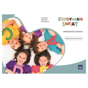 Kniha Zdobywam świat Tablice demonstracyjne Umiejętności - Justyna Hadryś