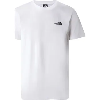 Tričko The North Face M Simple Dome Tee pánské Barva - Bílá, Velikost - S