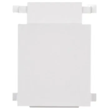 Elektrická zásuvka Záslepka otvoru zástrčky RJ45/RJ12 na víku telefonní a datové zásuvky, Simon 55 BWB/111, bílá