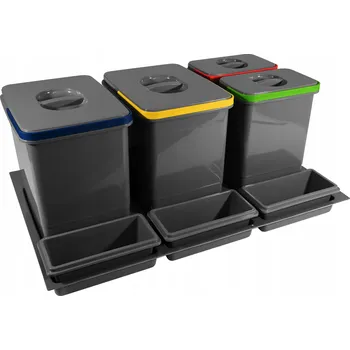 Odpadkový koš Odpadkový koš Multino 44 l šedý