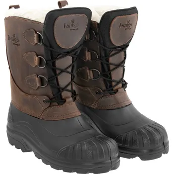 Dámská zimní obuv Pánské zimní boty vysoké zateplené Lemigo King 821 - Hnědé 41