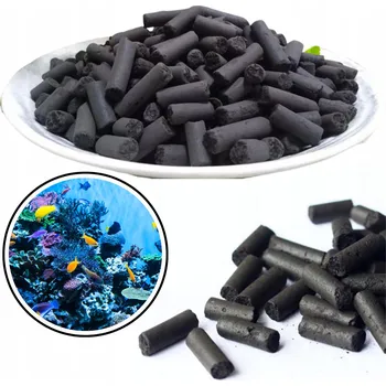 Akvarijní technika NÁPLŇ DO FILTRU AKTIVNÍ UHLÍ GRANULOVANÉ DO AKVÁRIA ODSTRAŇUJE BATERIE 1000 ml