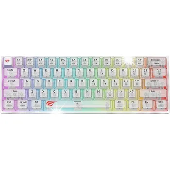 Klávesnice Membránová Klávesnice Havit KB877L s RGB podsvícením a 61 klávesami pro hraní her