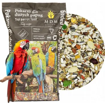 Krmivo pro ptáka Krmivo pro velké papoušky „Exotic“ Vita-Organic MDM PDE 10 kg