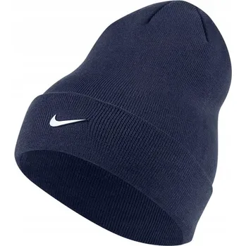 Čepice Nike zimní čepice beanie modrá, univerzální velikost