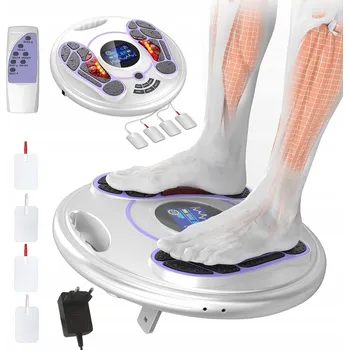 Masážní přístroj MASÁŽNÍ PŘÍSTROJ NA NOHY STIMULÁTOR SVALŮ A OBĚHU EMS TENS MASÁŽNÍ PŘÍSTROJ 25 REŽIMŮ