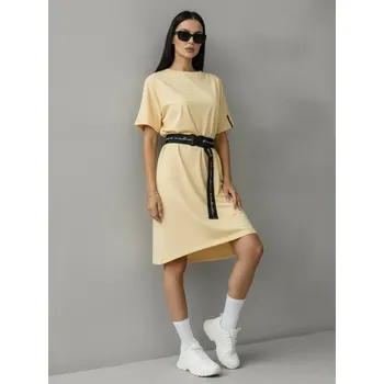 Prodloužená tunika VSB CLAUDIE žlutá, VELIKOST XXS/XS