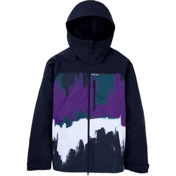 Pánská bunda burton Pánská zimní bunda lodgepole jacket true black/forest chalk