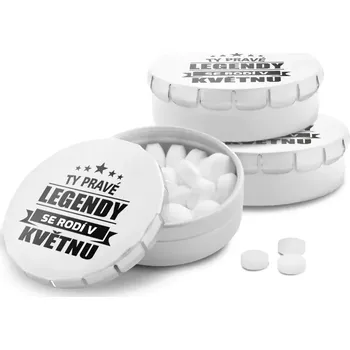 Bonbon Sablio Mentolky Ty pravé legendy se rodí v květnu - 3 ks