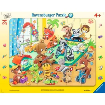 Puzzle Puzzle Ravensburger zvířecí mateřská školka 24 dílků