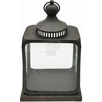 Obraz ProGarden lucerna kovová, sklo 38 cm