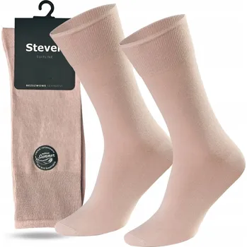 Pánská móda Steven Ponožky . 056 Tenké béžové ponožky Velikost 42-44