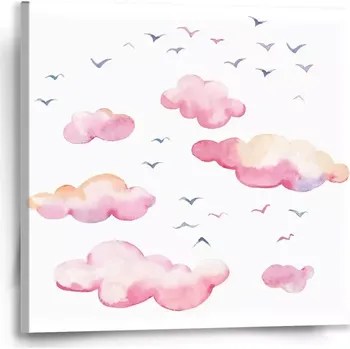 Obraz Sablio Obraz Růžové mraky - 50x50 cm
