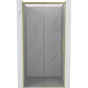 Sprchové dveře Mexen Rox sprchové dveře posuvné 105 cm, transparentní, zlato kartáčované - 8C2-105-000-55-00 Sprchové dveře