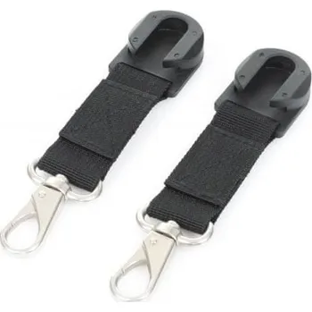 Kočárek Držák na tašku na kočárek Abc Design černý