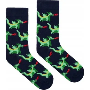 Pánské ponožky KABAK Ponožky Drak Wawelski tmavě modré 42-46 vícebarevné velikost 42-46