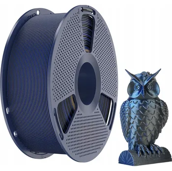 Filament Filament SUNLU 1,75 mm 1 kg SILK PLA+ dvoubarevný černá modrá