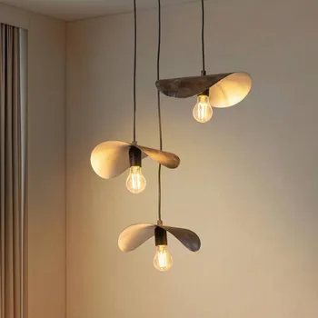 Opviq Závěsné světlo Eger, 3 žárovky, černé, kov, Ø 50 cm - Stínidla na lampu - délka 30 cm, výška 10 cm, šířka 20 cm; baldachýn - Ø 30 cm, výška 3 cm černá, bílá, hnědá 3 x 40 W - Doprava zdarma