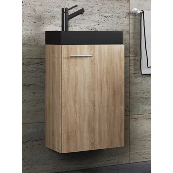 Koupelnový nábytek Vcm Umyvadlová skříňka Slito BL, dub Sonoma